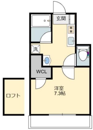 ミニフラット２１の間取り