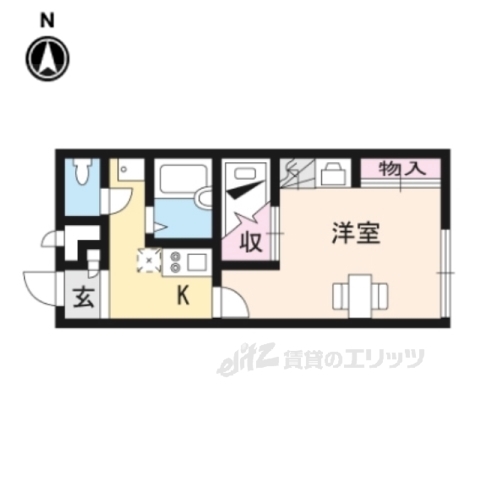 レオパレスニューエイジの間取り