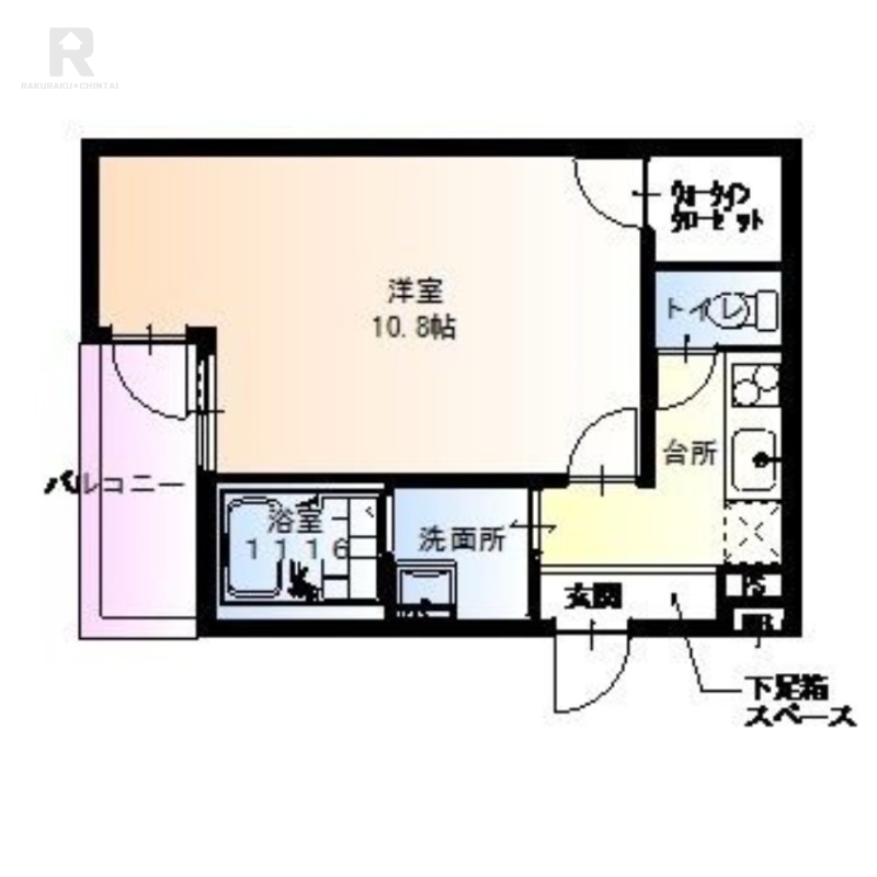 フジパレス守口VIII番館の間取り