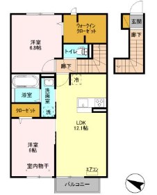 フォレスト五香の間取り