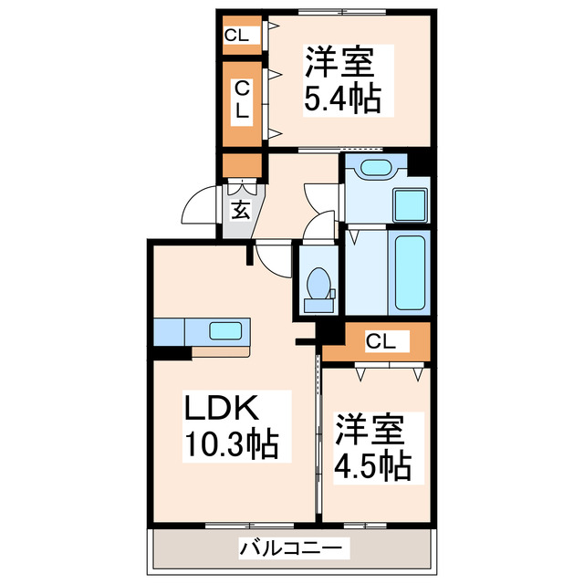 エスピガの間取り