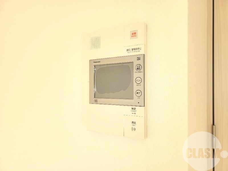 セキュリティ　来訪者が確認できるモニターホン♪