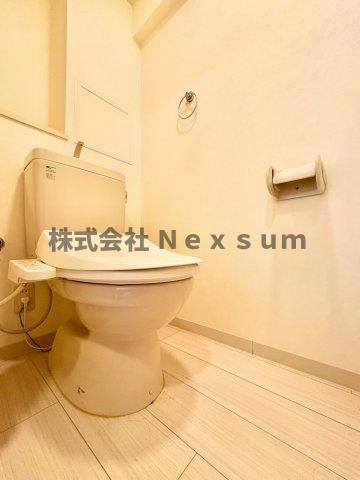 トイレ　ゆったりとした空間のトイレです