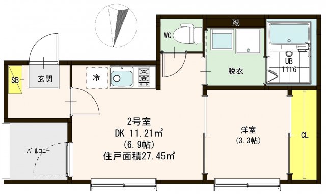 ROYAL CORE 青砥の間取り
