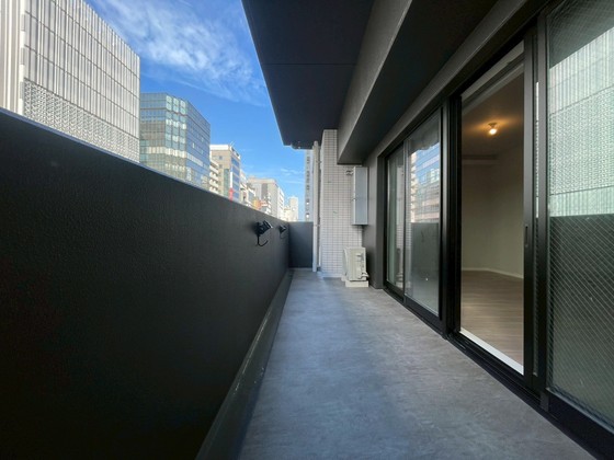 バルコニー　※別部屋の写真です