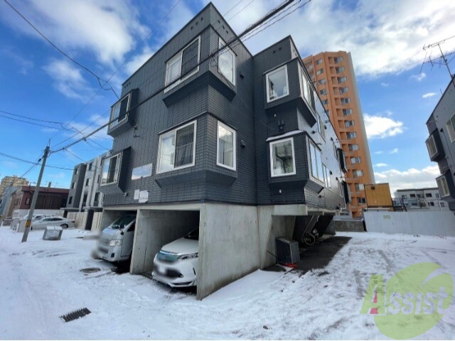 建物外観　札幌市北区北三十一条西「ソニア３１６」
