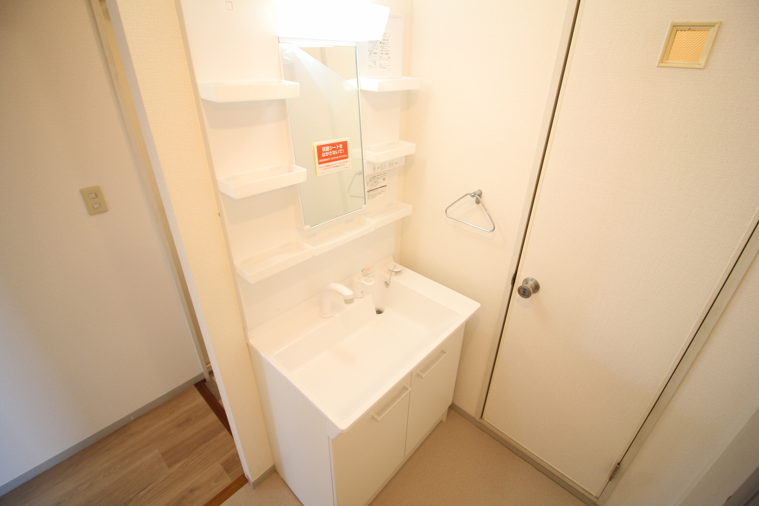 洗面設備　洗面台です♪