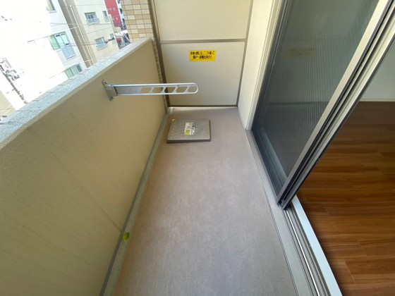 バルコニー　※別部屋の写真です