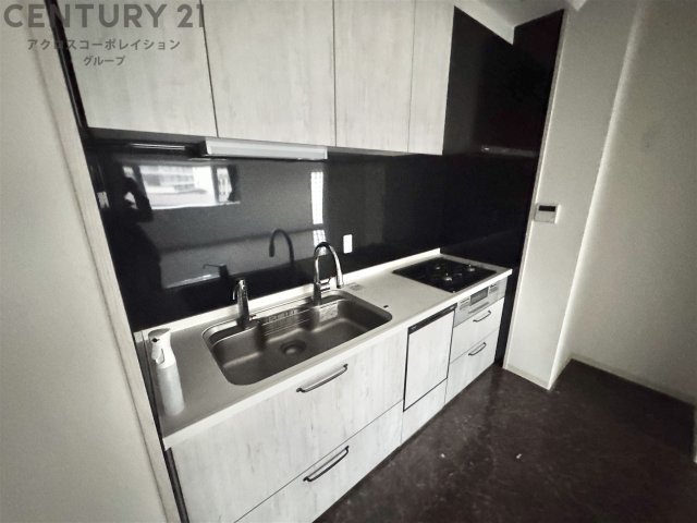 キッチン　ガスコンロ付で機能的なキッチンです！