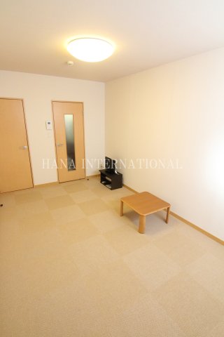 居室・リビング　室内は絨毯タイプのお部屋です。