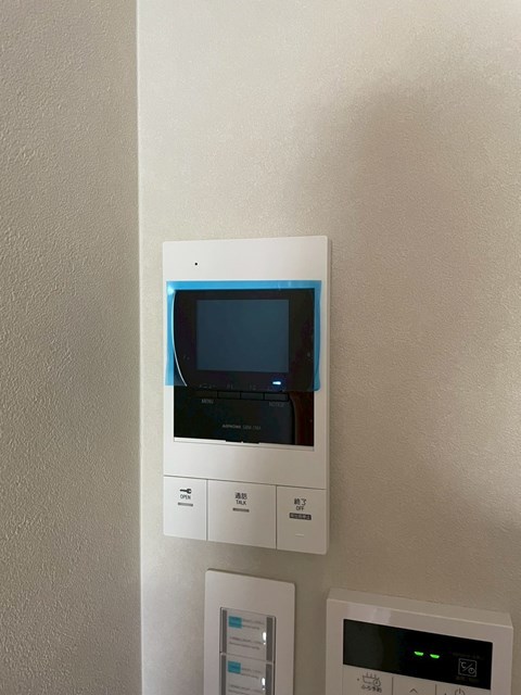 セキュリティ　安心のモニター付きインターホン！