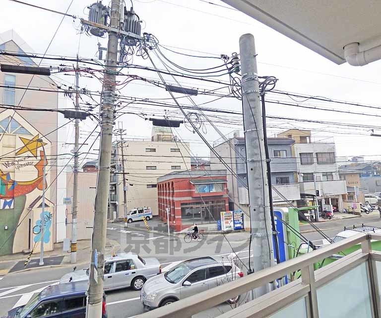 眺望　バルコニーからの室外風景。