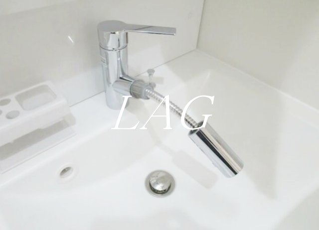 洗面設備　独立洗面台です。