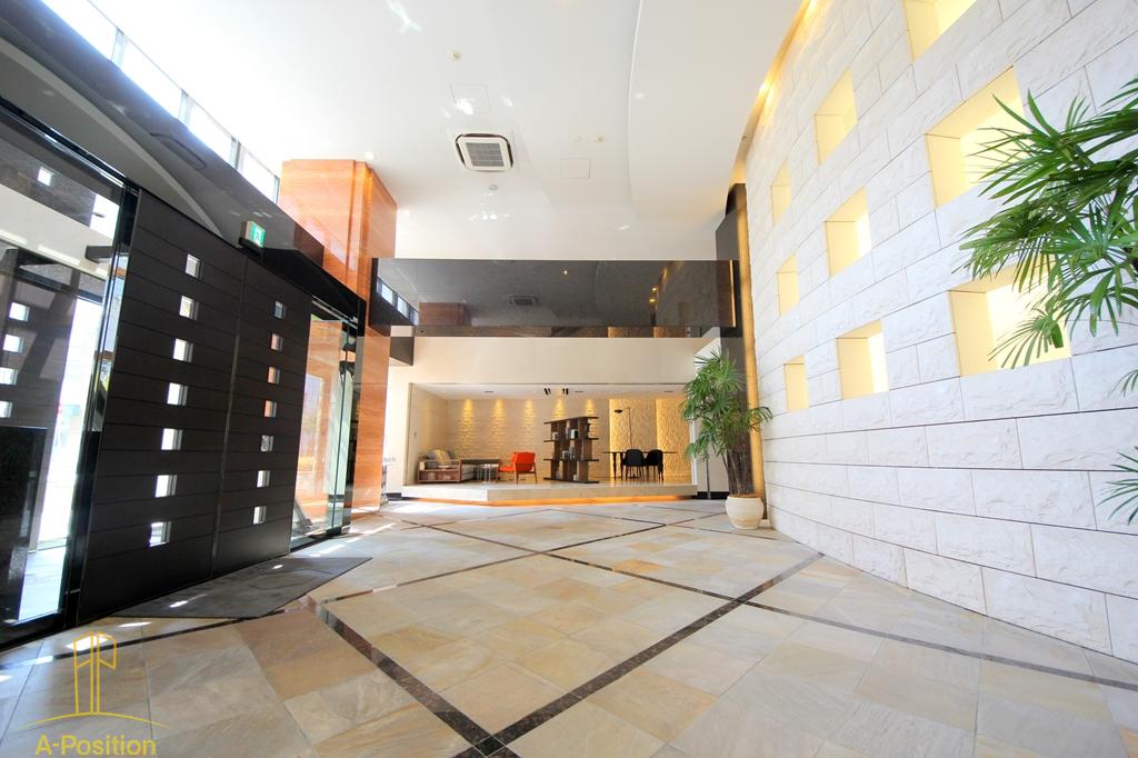 エントランス　カスタリアタワー肥後橋