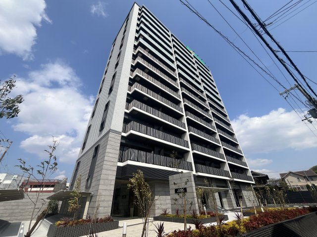 建物外観　完成前外観