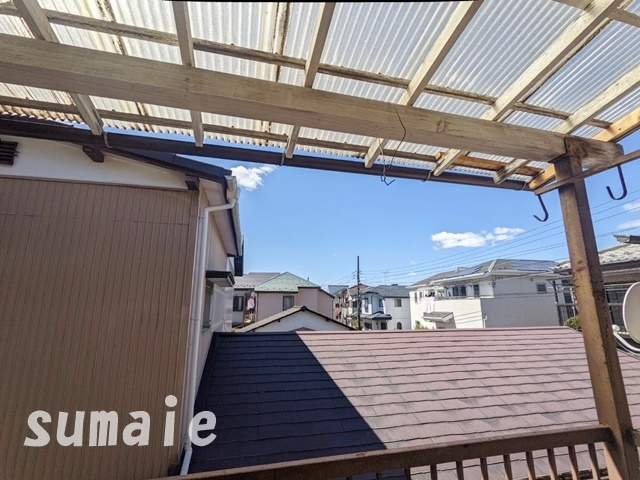 眺望　２階のベランダからの眺望！