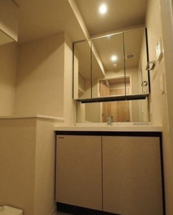 洗面設備　別タイプ部屋　参考写真です