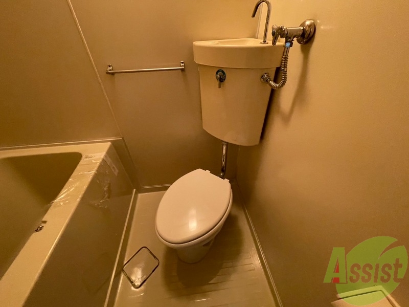 トイレ　トイレスペースも問題なく使用出来そうですね。