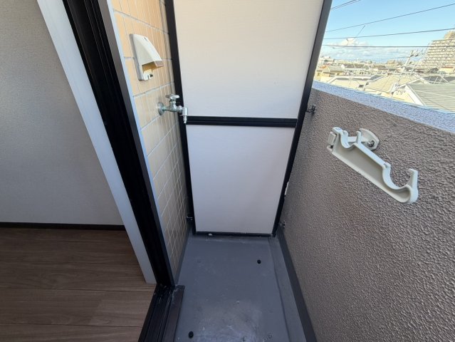 バルコニー　広々としたバルコニーです