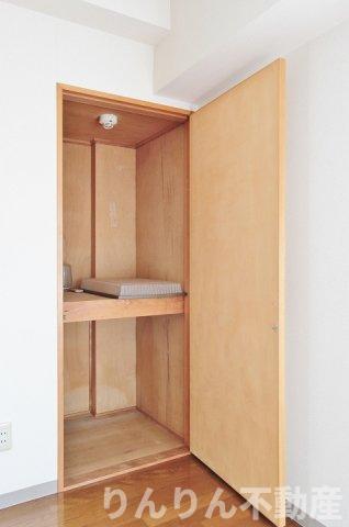 収納　専用の収納スペースです