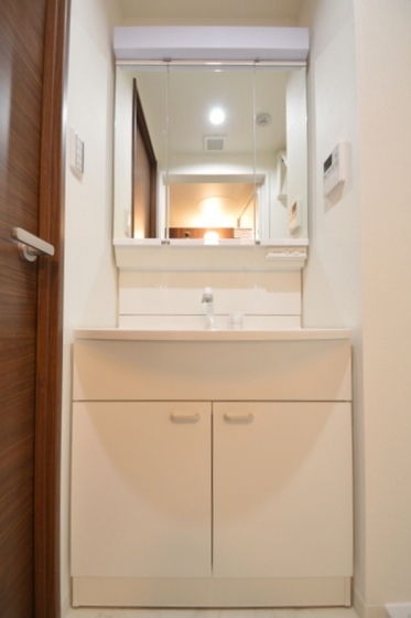 洗面設備　洗面台付