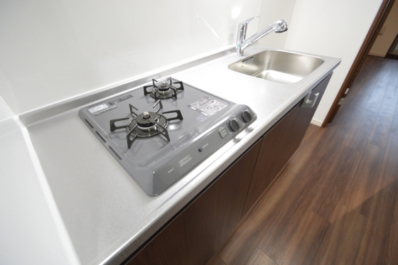 キッチン　２口システムキッチン