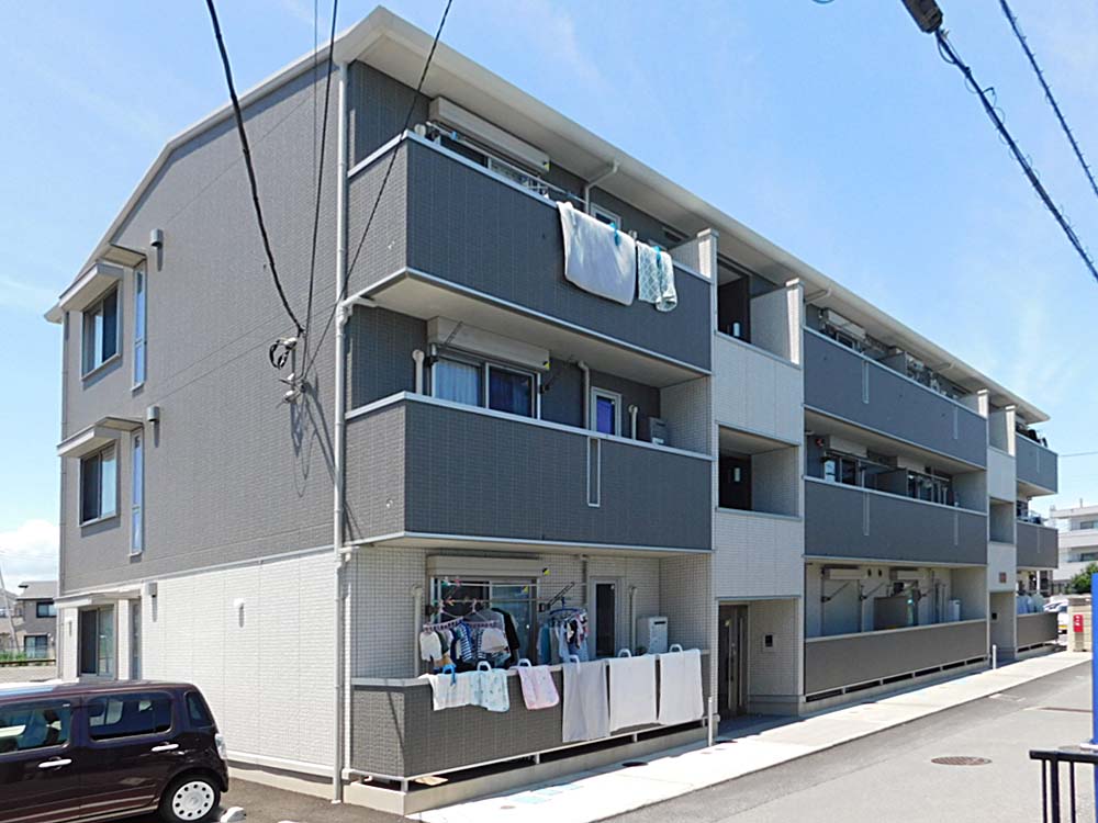 建物外観　人気のペット飼育可物件！オートロック＆ALSOK完備！