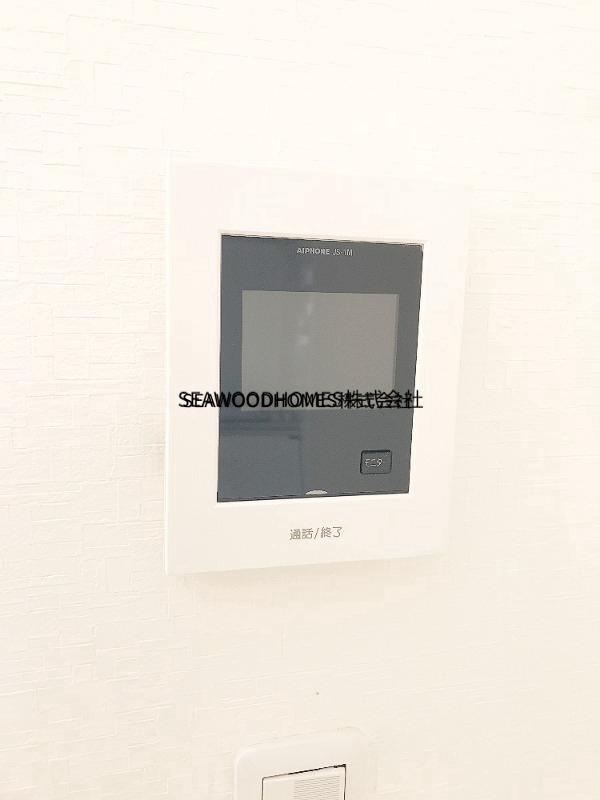 セキュリティ　★安心安全のモニター付きインターホン★