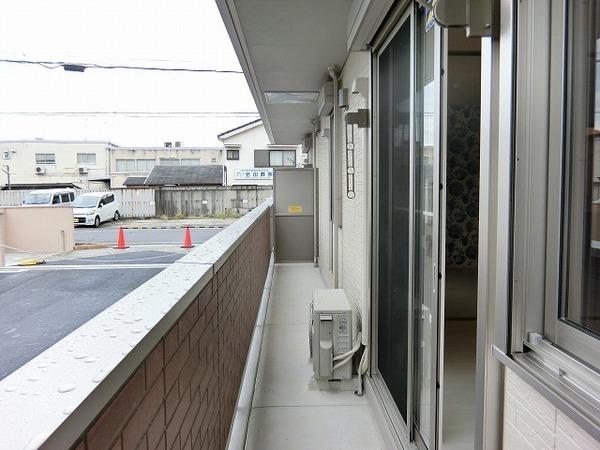 バルコニー　日当たり良好！