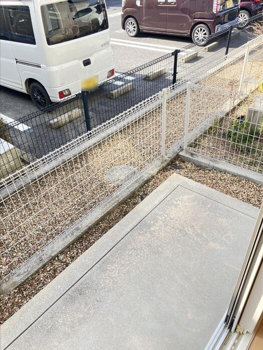 バルコニー　専用庭