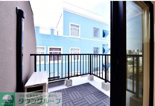 バルコニー　タウンハウジング調布店まで♪
