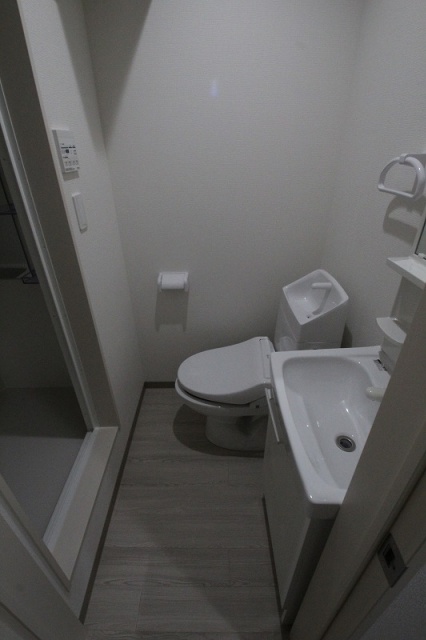 洗面設備　同物件、別号室のものです。