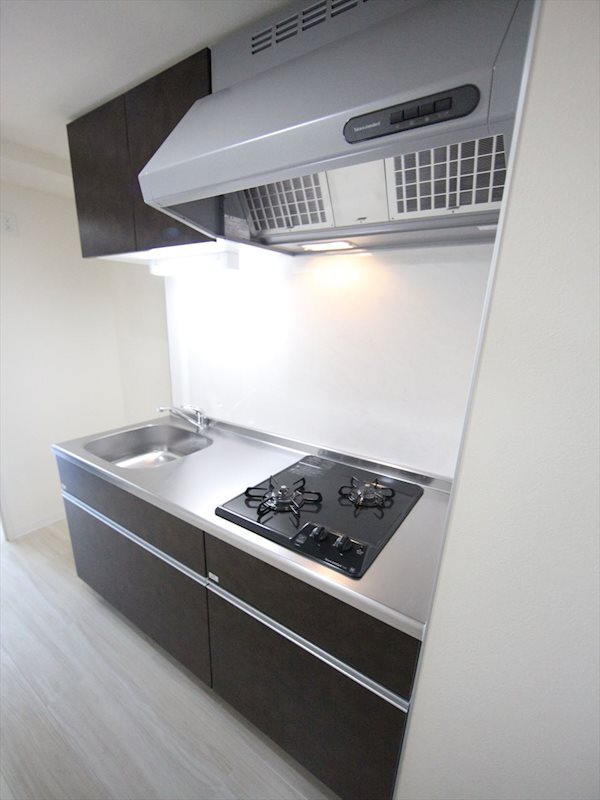 キッチン　システムキッチン　2口ガスコンロ