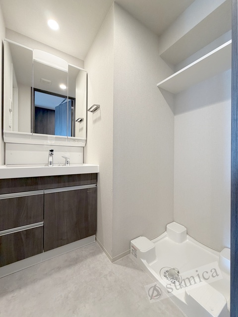 洗面設備　洗面脱衣所付き！独立洗面台が便利です♪♪