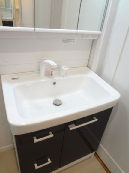 洗面設備　別部屋の写真です