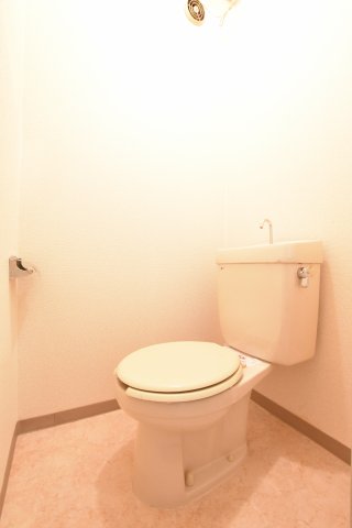 トイレ　同物件、別号室の写真です。