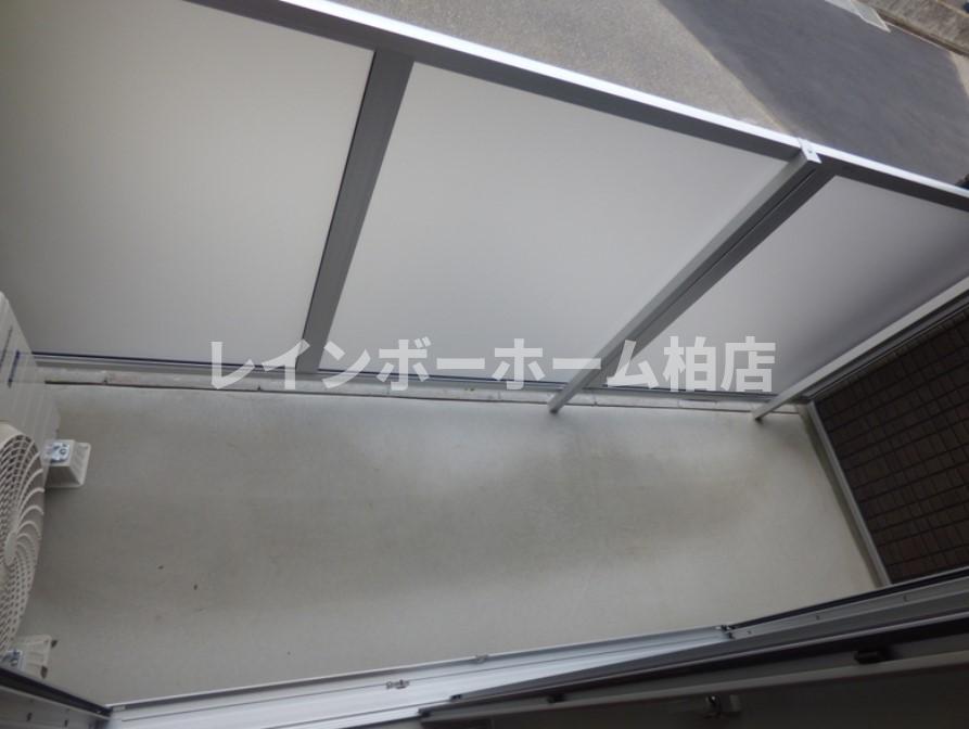 バルコニー　開放的で明るい空間を演出してくれるバルコニーです