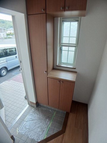 玄関　ゆったりとした玄関です