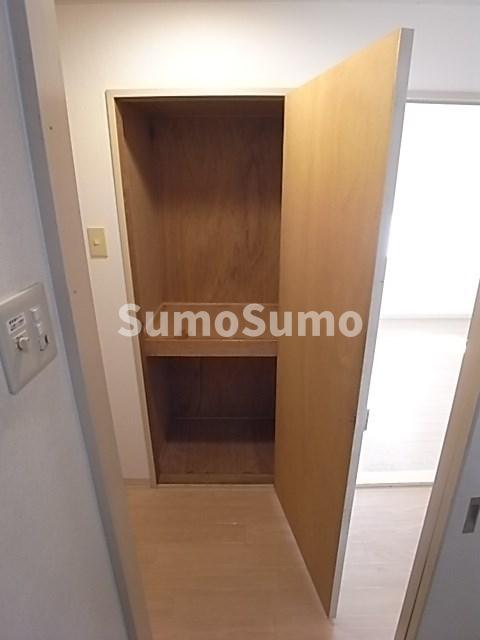 収納　十分な収納スペースがあります