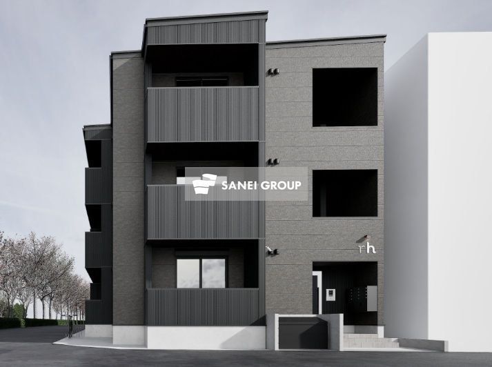 建物外観　完成パース