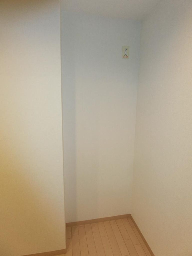 収納　冷蔵庫置場