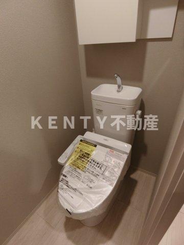 トイレ　ゆったりとした空間のトイレです