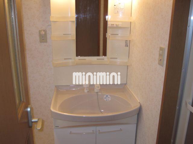 洗面設備　シャワー付洗面台