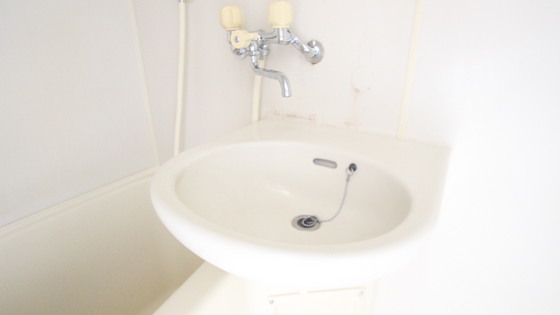 洗面設備　※別号室の写真です