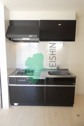 キッチン　シンプルな清潔感のあるキッチンです！