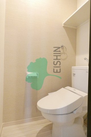 トイレ　清潔感のあるトイレです。