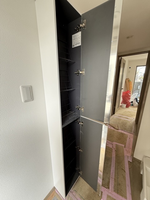 収納　施工中参考