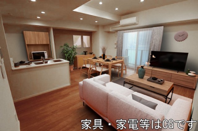 居室・リビング　※別階の写真となります。現状優先。