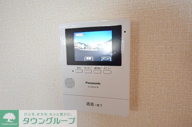 セキュリティ　★安心のモニタ付きドアホンです★