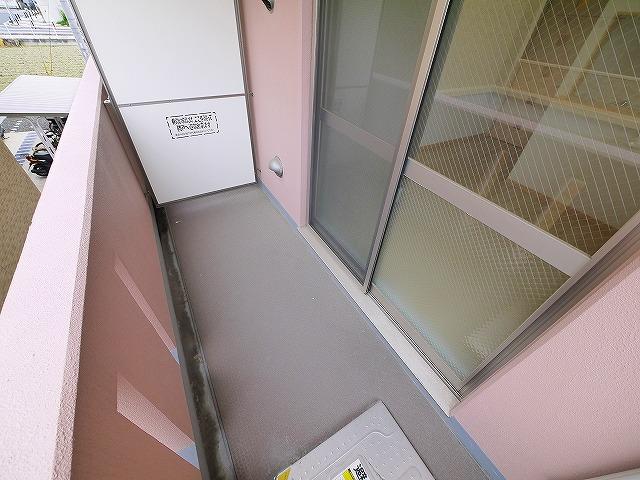 バルコニー　落ち着いた時間を過ごせるバルコニーです